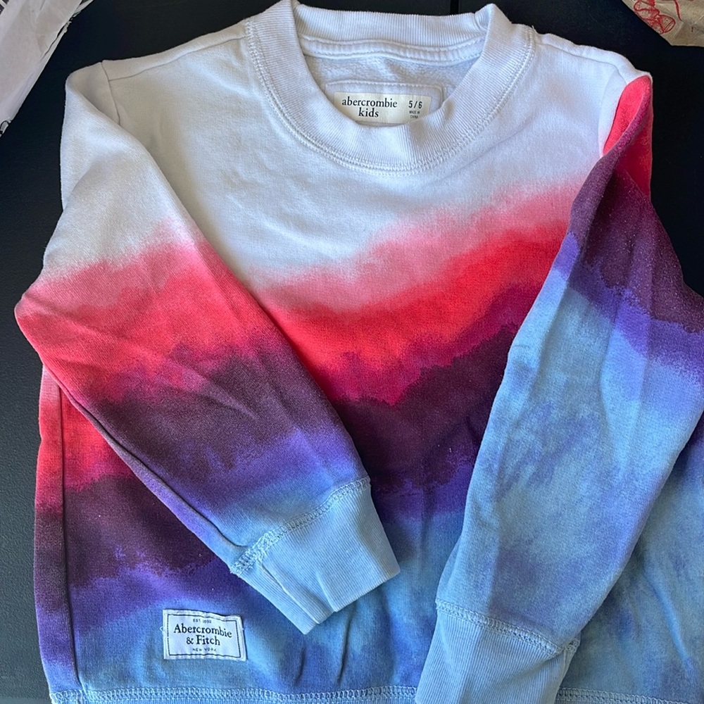 Abercrombie Kids Tie Die Sweatshirt